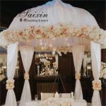 Wedding Mandap Backdrop Pipe Support Hang Drap Frame Adjust Aluminum Wedding