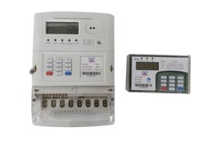 Wholesale Split Three Phase STS Prepaid Meters PLC Communication Keypad Prepayment Meter from china suppliers