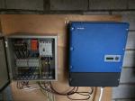 Fanless Domestic Solar Inverter / Solar Ac Pump Controller Wall Mounting