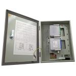 2 Pcs 1X16 PLC Splitter Fiber Optic Distribution Box , Metal Optical Fiber