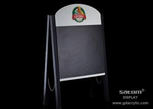 Wholesale A-Frame Custom Double-Sided Sidewalk Sandwich Board Advertising Chalkboard from china suppliers