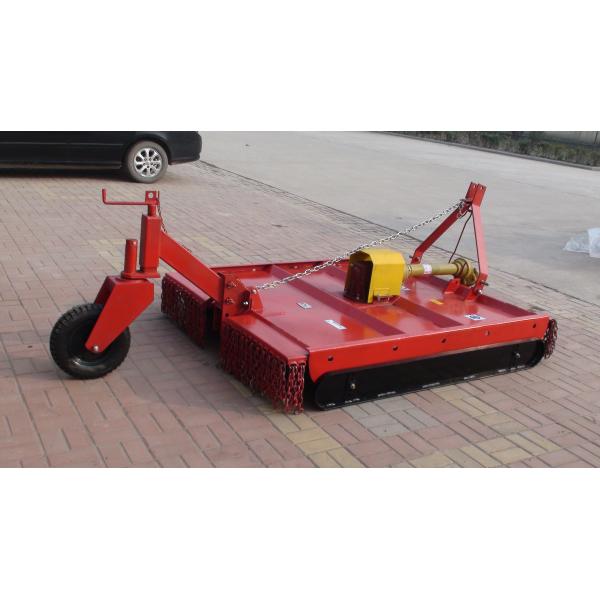Cutting Width 1.0-1.8m Tractor Mounted Rotary Slasher , 1.3ha/H Tractor Lawn Mower