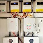48V 5.5kw Solar Hybrid Inverter On/Off Grid 6.2KW Hybrid Inverter Frequency 50Hz