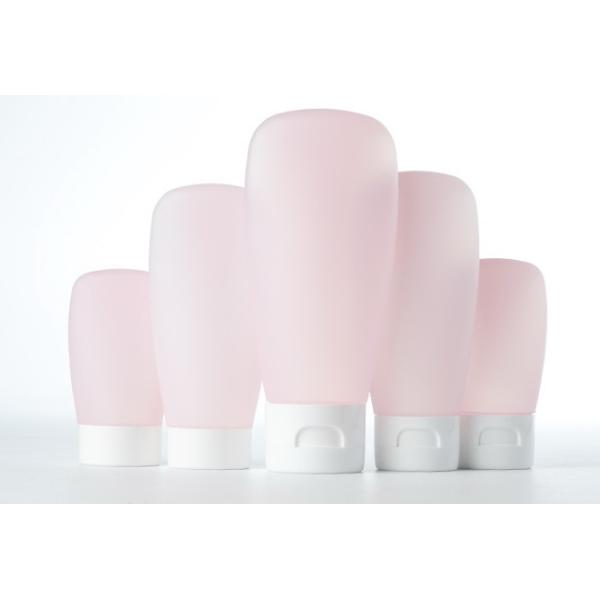 Small Silicone / Plastic Squeeze Tubes For Cosmetics Lightweight Easy To Use
