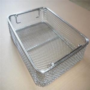 Wholesale RK Bakeware China Foodservice Stainless Steel Air Fryer Basket Grill Basket Air Fryer Tray Wire Rack from china suppliers