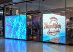 Waterproof Full Color Transparent LED Screen HD P6 Glass Wall Advertising Screen