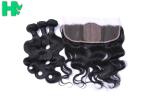 Smooth Touching Virgin Hair Bundles With Closure 3 + 1 Hair Combination