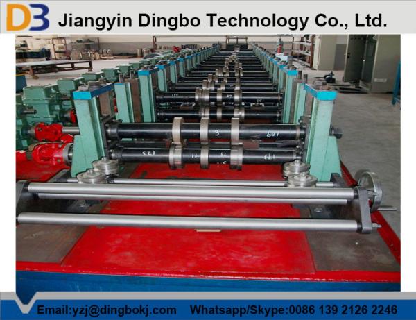 Industrial Warehouse Rack Roll Forming Machine For Steel Q235B Standard 12m /