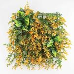 Decoration Artificial Greenery Encrypted Plastic Flower Wall For Home Decoration