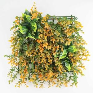 Wholesale Auspicious Grass Artificial Plant Background Wall 100*100CM Anti UV For Decoration from china suppliers