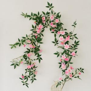 Wholesale Simulated Rose Vines Fake Flower Bouquet For Birthday Arrangements from china suppliers