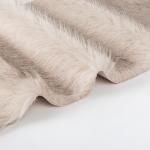 70-80mm Pile Length Acrylic Hair Tippy Dyeing Synthetic Fur Fabric for Winter