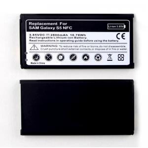 China S5 Samsung Phone Battery Replacement 100% Pure Cobalt 2800mAh Capacity 3.85v on sale