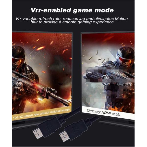 High Performance Etherne 4k HDMI Cable 1m 1.5m 3m Anti Interference