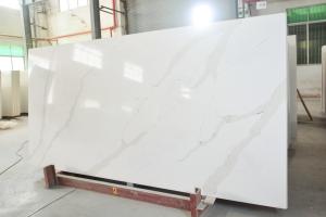 Wholesale High Hardness Antifouling White Calacatta Quartz Kitchen Countertop Stone from china suppliers