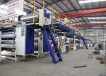 3 5 7 Ply Corrugated Cardboard Production Line , Sheet Board Making Machine