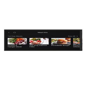Wholesale 7.84 Inch Bar Type LCD Display 850 Nits Brightness 400×1280 Resolution from china suppliers