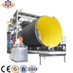 6m 110mm PE PP PVC Pipe Extrusion Line Pvc Single Wall Corrugated Pipe Line