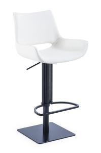 Wholesale PU Leather Hydraulic 76cm Adjustable Swivel Bar Stool from china suppliers