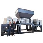 Gear Core Components Wood Pallet Shredder Weighing 3300KG for Waste Iron