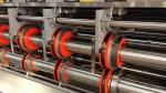Automatic Flexo Printer Slotter Machine , Pizza Box Die Cutting Machine