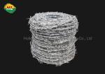 HUILONG Arame Farpado Galvanized Razor Barbed Wire , Normal Twist Barb Wire Roll