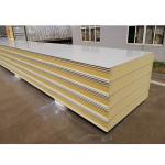 RAL Color Fire Resistant Polyurethane Sandwich Panel With Temperature Resistance