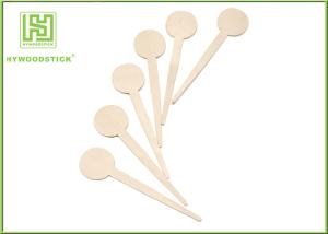 Wholesale FSC Natural Wooden Coffee Stirrer Sticks Irregular Shape / Linear Beverage Stirrers from china suppliers