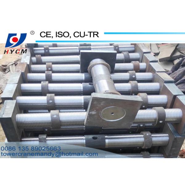 10ton 50m Tower Crane Boom Length 380V/60Hz Schneider D5020 Luffing Jib Crane