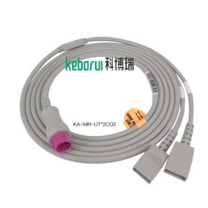 Wholesale Mindray IBP Adapter Cable Compatible Mindray PICCO Monitor To Daul Utah Transducer from china suppliers