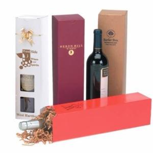 Wholesale luxury wine packaging box cardboard wine paper box custom wine color box from china suppliers