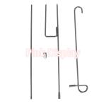 Outside Aluminum 93.1*44cm Vertical Flag Pole