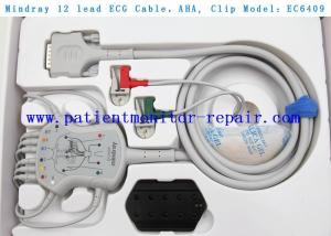 Wholesale EC6409 12 Lead ECG Cable AHA Clip PN 040-001643-00 ECG Trunk Cable And Lead Set from china suppliers