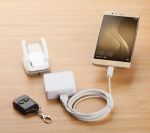 COMER centralized alarm and charge function mobile phone acrylic security