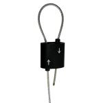 Ceiling Cable Hanging System Easy To Remove Aircraft Stainless Steel Cable Loops