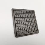 Traditional Black 2 Inch Waffle Pack Chip Trays For Electronic Parts