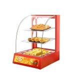 Commercial Mini Electric Food Display Warmer Showcase with Three Layers