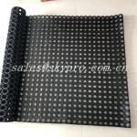 Interlocking Anti Fatigue Rubber Mats , 914mm X 914mm NR + SBR Floor Holes Mat