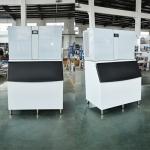 1245*645*760mm Commercial Automatic Ice Cube Machine in Latest Model 700kg