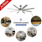 64-Inch Speed Ceiling Fan With Dimmable Light 6 Speed Remote Control For Living
