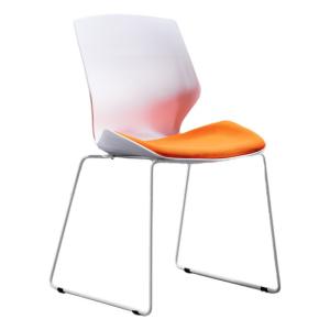 Wholesale Stackable Four Legs Training Office Porosity Mesh Conference Room Chair with PC Chair from china suppliers