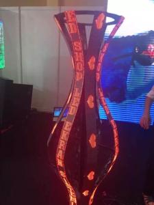 Wholesale Super Thin P2.5 / P3 / P4 Flexible LED Screen Commercial Digital Display from china suppliers