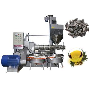 Wholesale Spiral Pressing Sunflower Seed Industrial Oil Press Machine 1600kg Weight from china suppliers