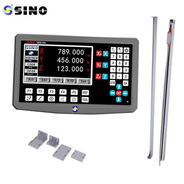 Full Set Of SINO 3 Axis Dro Digital Readout Metal Case For Lathe Milling Machine