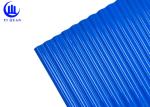 Insulated UPVC Roofing Sheets Circular Wave Shape Type Corrugated Plastic