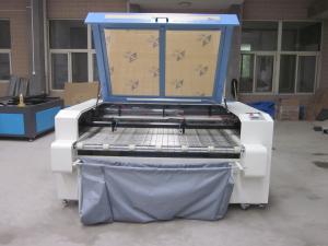Wholesale Laser Fabric Cutter CO2 Laser Cutting Engraving Machine , Laser Power 100W from china suppliers