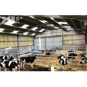 Wholesale Steel Grade Large Span Prefabricated Galvanized Farm Building for Cow Storage Logistics from china suppliers