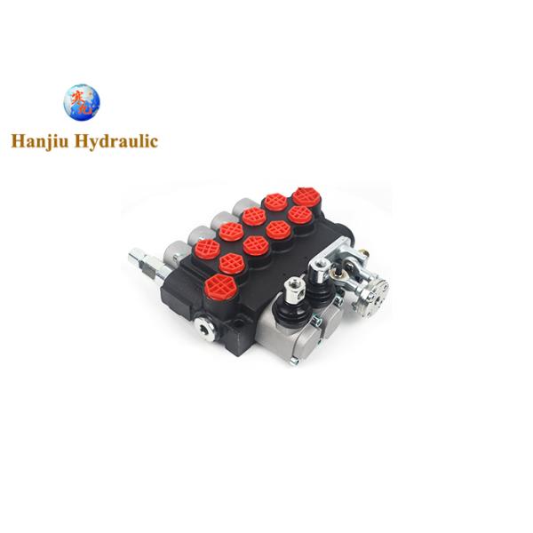 40 Liters Hydraulic Monoblock Valve With Joystick Control Hydraulic Distributor Valves
