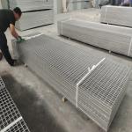 Machine Pressure Welding Industrial Grating 1000x1000mm Made Of Stainless Steel