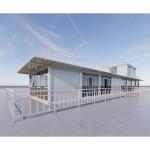 Steel Structure Knock Down Container House Prefabricated Modular House Garage